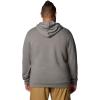 Columbia mens Trek Hoodie(Charcoal Heather/Puff Box Gem Logo)