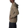 Columbia mens Trek Hoodie(Charcoal Heather/Scripted Scene)