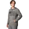 Columbia mens Trek Hoodie(Charcoal Heather/Treestriped Flag)
