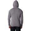 Columbia mens Trek Hoodie(City Grey Heather/Treestriped Flag)