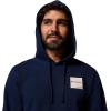 Columbia mens Trek Hoodie(Collegiate Navy/Boxy Brand)