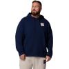 Columbia mens Trek Hoodie(Collegiate Navy/Boxy Brand)