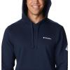 Columbia mens Trek Hoodie(Collegiate Navy/Csc Sleeve Logo)