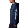 Columbia mens Trek Hoodie(Collegiate Navy/Csc Sleeve Logo)