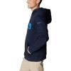 Columbia mens Trek Hoodie(Collegiate Navy/Hex Script)