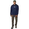 Columbia mens Trek Hoodie(Collegiate Navy/Puff Box Gem Logo)