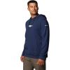 Columbia mens Trek Hoodie(Collegiate Navy/Puff Box Gem Logo)