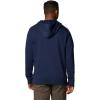 Columbia mens Trek Hoodie(Collegiate Navy/Puff Box Gem Logo)