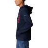 Columbia mens Trek Hoodie(Collegiate Navy/Treestriped Flag)