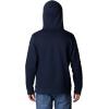 Columbia mens Trek Hoodie(Collegiate Navy/Treestriped Flag)