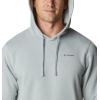 Columbia mens Trek Hoodie(Colm Grey Hthr  Checkered Range Graphic)