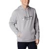 Columbia mens Trek Hoodie(Columbia Grey/Northwoods Brand)