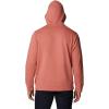 Columbia mens Trek Hoodie(Dark Coral/Csc Stacked Logo)