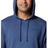 Columbia mens Trek Hoodie(Dark Mountain Button Badge)