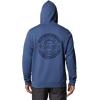 Columbia mens Trek Hoodie(Dark Mountain Button Badge)