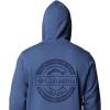 Columbia mens Trek Hoodie(Dark Mountain Button Badge)