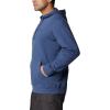 Columbia mens Trek Hoodie(Dark Mountain Button Badge)