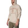 Columbia mens Trek Hoodie(Dark Stone/Csc Emblem)