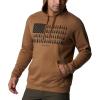 Columbia mens Trek Hoodie(Delta  Treeline Flag Graphic)