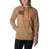 Columbia mens Trek Hoodie(Delta Heather/Treestriped Flag)