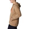 Columbia mens Trek Hoodie(Delta Heather/Treestriped Flag)