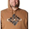 Columbia mens Trek Hoodie(Delta/Centered Gem Logo)
