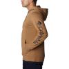 Columbia mens Trek Hoodie(Delta/Csc Sleeve Logo)