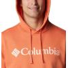 Columbia mens Trek Hoodie(Desert Orange/Csc Branded Logo)