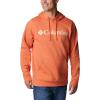 Columbia mens Trek Hoodie(Desert Orange/Csc Branded Logo)