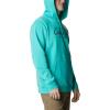 Columbia mens Trek Hoodie(Electric Turquoise)