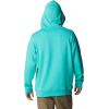 Columbia mens Trek Hoodie(Electric Turquoise)