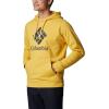 Columbia mens Trek Hoodie(Golden Nugget/Csc Stacked Graphic)