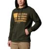 Columbia mens Trek Hoodie(Greenscape/Treestripe Flag)