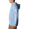 Columbia mens Trek Hoodie(Jet Stream/Csc Sleeve Logo)