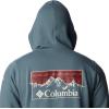 Columbia mens Trek Hoodie(Metal  Checkered Range Graphic)