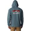 Columbia mens Trek Hoodie(Metal  Checkered Range Graphic)