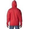 Columbia mens Trek Hoodie(Mountain Red Heather/Csc Stacked Logo)