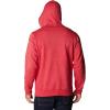 Columbia mens Trek Hoodie(Mountain Red Heather/Northwoods Brand)