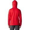 Columbia mens Trek Hoodie(Mountain Red/Us Hood Flag)