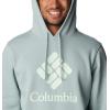 Columbia mens Trek Hoodie(Niagara/Csc Stacked Graphic)