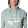 Columbia mens Trek Hoodie(Niagara/Fun With Flags Graphic)