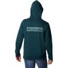 Columbia mens Trek Hoodie(Night Wave  Boxed Gem Columbia Graphic)