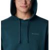 Columbia mens Trek Hoodie(Night Wave  Csc Sleeve Logo)