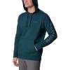 Columbia mens Trek Hoodie(Night Wave  Csc Sleeve Logo)