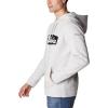 Columbia mens Trek Hoodie(Nimbus Grey/Hex Script)