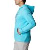 Columbia mens Trek Hoodie(Opal Blue Saltwater Graphic)