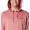 Columbia mens Trek Hoodie(Pink Agave/Csc Box Treeline)