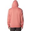 Columbia mens Trek Hoodie(Pink Agave/Csc Sleeve Logo)