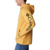 Columbia mens Trek Hoodie(Raw Honey  Csc Sleeve Logo)