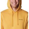 Columbia mens Trek Hoodie(Raw Honey  Csc Sleeve Logo)